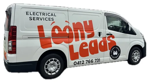 A Loony Leads Electrical service van